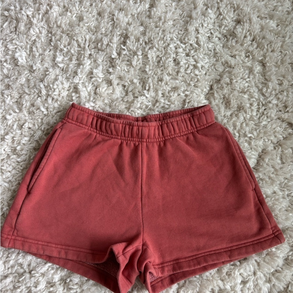TNA Women's Athletic Shorts in Coral